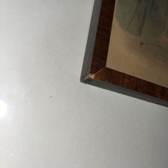 Antique 1863 Hand Colored Illman & Sons Engraving : Parisian Fashion - Framed - Picture 4 of 9